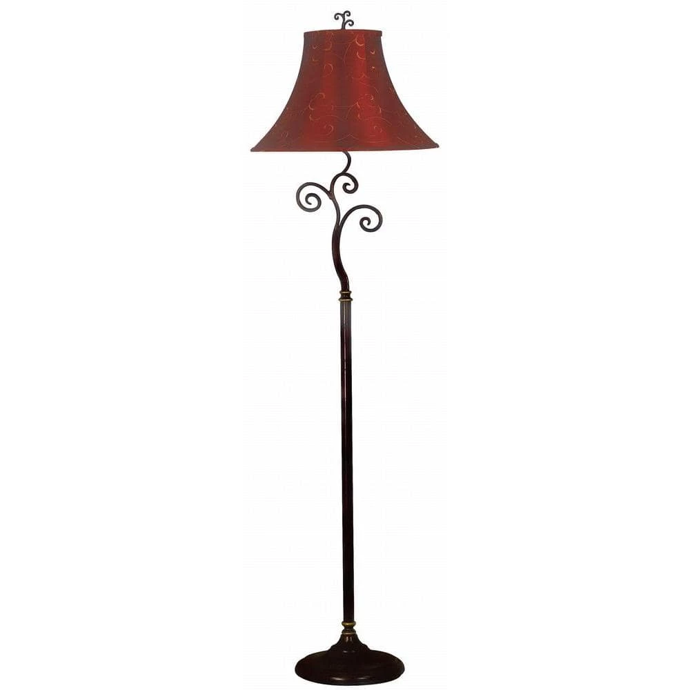 Richardson 61 in. Bronze Floor Lamp by Kenroy Home 3 Richardson 61 in. Bronze Floor Lamp by Kenroy Home
