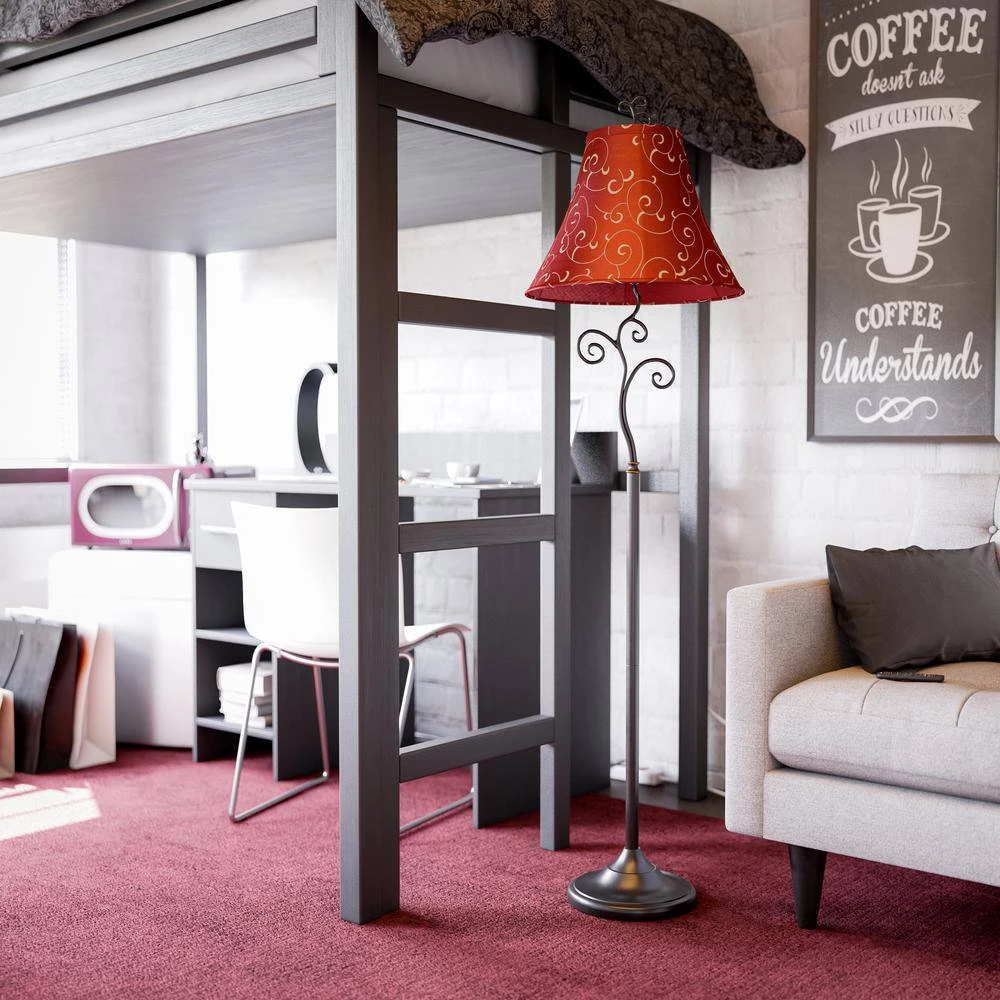 Richardson 61 in. Bronze Floor Lamp by Kenroy Home 10 Richardson 61 in. Bronze Floor Lamp by Kenroy Home - Image 8