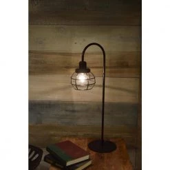 Caged 27 in. Bronze Table Lamp by Kenroy Home -Kenroy Home Sales bronze kenroy home table lamps 32702orb 31 1000