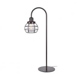 Caged 27 in. Bronze Table Lamp by Kenroy Home