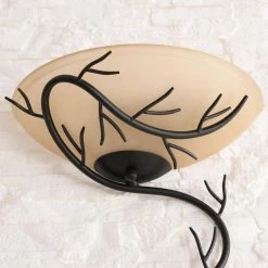Twigs 1-Light Bronze Wallchiere by Kenroy Home -Kenroy Home Sales bronze kenroy home wall sconces 90903brz 4f 1000