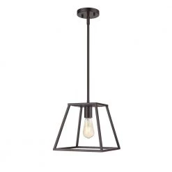 Adele 1-Light 10 in. Bronze Ceiling Pendant Light by OVE Decors -Kenroy Home Sales bronze ove decors chandeliers 15lpe ade110 pb c3 1000
