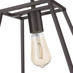 Adele 1-Light 10 in. Bronze Ceiling Pendant Light by OVE Decors -Kenroy Home Sales bronze ove decors chandeliers 15lpe ade110 pb fa 1000