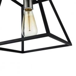 Agnes I 1-Light Black Pendant by OVE Decors -Kenroy Home Sales bronze ove decors chandeliers agnes i 1f 1000
