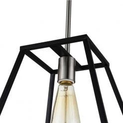Agnes I 1-Light Black Pendant by OVE Decors -Kenroy Home Sales bronze ove decors chandeliers agnes i 4f 1000