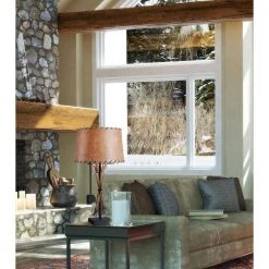 Bound Arrow 30 in. H Antique Wash Table Lamp by Kenroy Home -Kenroy Home Sales brown kenroy home table lamps 32557atw 31 1000