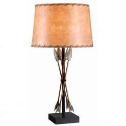 Bound Arrow 30 in. H Antique Wash Table Lamp by Kenroy Home