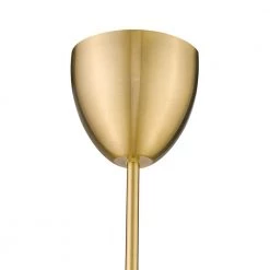 Atkin 1-Light Brushed Gold Globe Pendant Light with Frosted Glass Shade by OVE Decors -Kenroy Home Sales brushed gold ove decors chandeliers 15lpe atki10 lg fa 1000