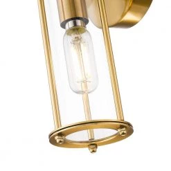 Romex 4.72 in. W 2-Light Brushed Gold Vanity Light with Clear Glass Shade by OVE Decors 14 Romex 4.72 in. W 2-Light Brushed Gold Vanity Light with Clear Glass Shade by OVE Decors -Kenroy Home Sales brushed gold ove decors vanity lighting 15lva rome05 l fa 1000