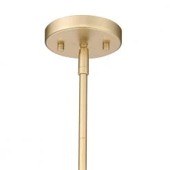 Adele 10 in. 1-Light Brushed Gold Painted Ceiling Pendant Light by OVE Decors -Kenroy Home Sales brushed gold painted ove decors chandeliers 15lpe ade110 pg 44 1000