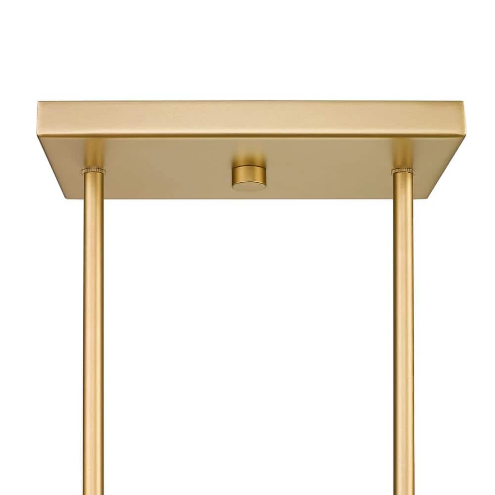 Adele 38 in. 5-Light Brushed Gold Painted Ceiling Pendant Light by OVE Decors 10 Adele 38 in. 5-Light Brushed Gold Painted Ceiling Pendant Light by OVE Decors - Image 8