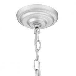 Lois V 3-Light Brushed Nickel Chandelier with Clear Glass Shades by OVE Decors -Kenroy Home Sales brushed nickel ove decors chandeliers 15lchr loi517 l 44 1000
