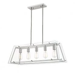 Evan V 5-Light Brushed Nickel Pendant by OVE Decors 13 Evan V 5-Light Brushed Nickel Pendant by OVE Decors -Kenroy Home Sales brushed nickel ove decors chandeliers 15lpe eva532 bn c3 1000