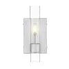 Ivy 4.72 in. Brushed Nickel Sconce with Clear Glass Shade (2 Pack) by OVE Decors -Kenroy Home Sales brushed nickel ove decors vanity lighting 15lvar ivy405 l 64 1000