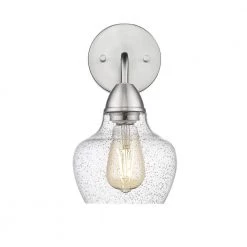 Norwich 6.3 in. W 1-LIght Brushed Nickel Wall Sconce (2-Pack) by OVE Decors