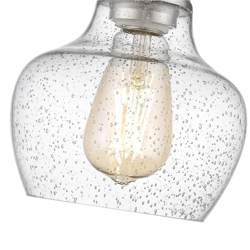 Norwich 6.3 in. W 1-LIght Brushed Nickel Wall Sconce (2-Pack) by OVE Decors 8 Norwich 6.3 in. W 1-LIght Brushed Nickel Wall Sconce (2-Pack) by OVE Decors - Image 6