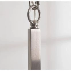 Wiley 4-Light Brushed Steel Pendant by Kenroy Home -Kenroy Home Sales brushed steel finish kenroy home chandeliers 93325bs 4f 1000