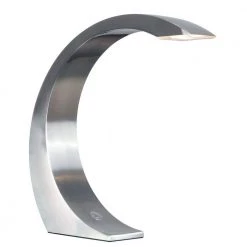 13 in. Brushed Steel Desk Lamp by Kenroy Home