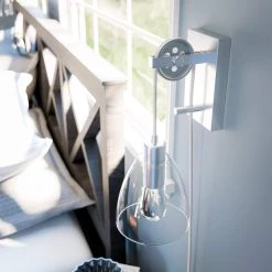 Edis 1-Light Brushed Steel Wall Sconce by Kenroy Home 16 Edis 1-Light Brushed Steel Wall Sconce by Kenroy Home -Kenroy Home Sales brushed steel finish kenroy home wall sconces 92098bs 76 1000