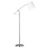Reeler 54-64 in. Brushed Steel Floor Lamp by Kenroy Home -Kenroy Home Sales brushed steel kenroy home floor lamps 20812bs 64 1000
