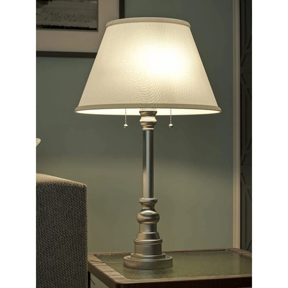 Spyglass 31 in. Brushed Steel Table Lamp by Kenroy Home 9 Spyglass 31 in. Brushed Steel Table Lamp by Kenroy Home - Image 7
