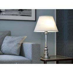 Spyglass 31 in. Brushed Steel Table Lamp by Kenroy Home 15 Spyglass 31 in. Brushed Steel Table Lamp by Kenroy Home -Kenroy Home Sales brushed steel kenroy home table lamps 30437bs fa 1000