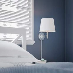 Sheppard Brushed Steel Wall Swing Arm BS by Kenroy Home 11 Sheppard Brushed Steel Wall Swing Arm BS by Kenroy Home -Kenroy Home Sales brushed steel kenroy home wall lamps 21011bs 4f 1000