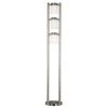 Matinee 66 in. Brushes Steel Floor Lamp by Kenroy Home -Kenroy Home Sales brushes steel kenroy home floor lamps 21001bs 64 1000