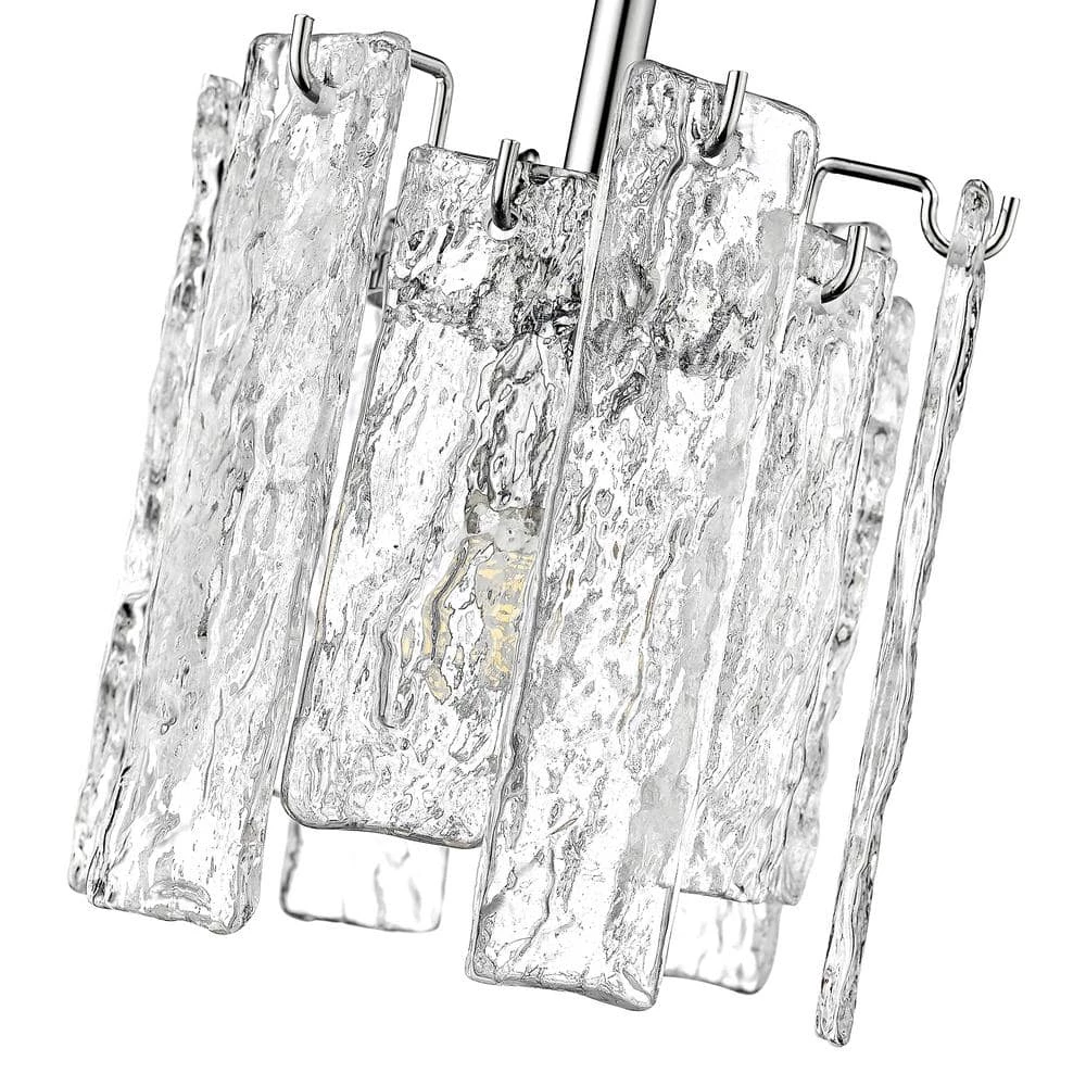 Rada 1-Light Chrome Mini Pendant by OVE Decors 6 Rada 1-Light Chrome Mini Pendant by OVE Decors - Image 4