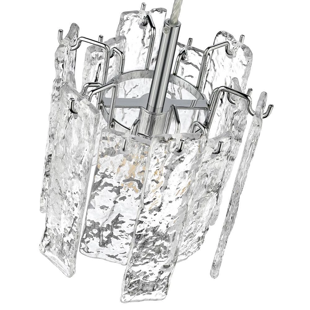 Rada 1-Light Chrome Mini Pendant by OVE Decors 7 Rada 1-Light Chrome Mini Pendant by OVE Decors - Image 5
