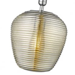 Amber 1-Light Chrome Island Pendant Light with Cognac Finish Glass Shade by OVE Decors 14 Amber 1-Light Chrome Island Pendant Light with Cognac Finish Glass Shade by OVE Decors -Kenroy Home Sales chrome ove decors chandeliers 15lpe ambe08 tt fa 1000