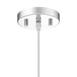 Elestren I 1-Light 6 in. Chrome Ceiling Pendant Light with Clear Glass by OVE Decors 14 Elestren I 1-Light 6 in. Chrome Ceiling Pendant Light with Clear Glass by OVE Decors -Kenroy Home Sales chrome ove decors chandeliers 15lpe ele106 lc 44 1000