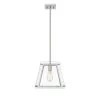 Evan I 1-Light Chrome Plated Pendant by OVE Decors -Kenroy Home Sales chrome ove decors chandeliers 15lpe eva110 bn 64 1000