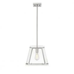 Evan I 1-Light Chrome Plated Pendant by OVE Decors