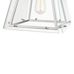 Evan I 1-Light Chrome Plated Pendant by OVE Decors -Kenroy Home Sales chrome ove decors chandeliers 15lpe eva110 bn fa 1000