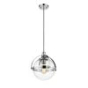 Lola I 1-Light Plated Chrome Pendant by OVE Decors -Kenroy Home Sales chrome ove decors chandeliers 15lpe lol113 ch 64 1000