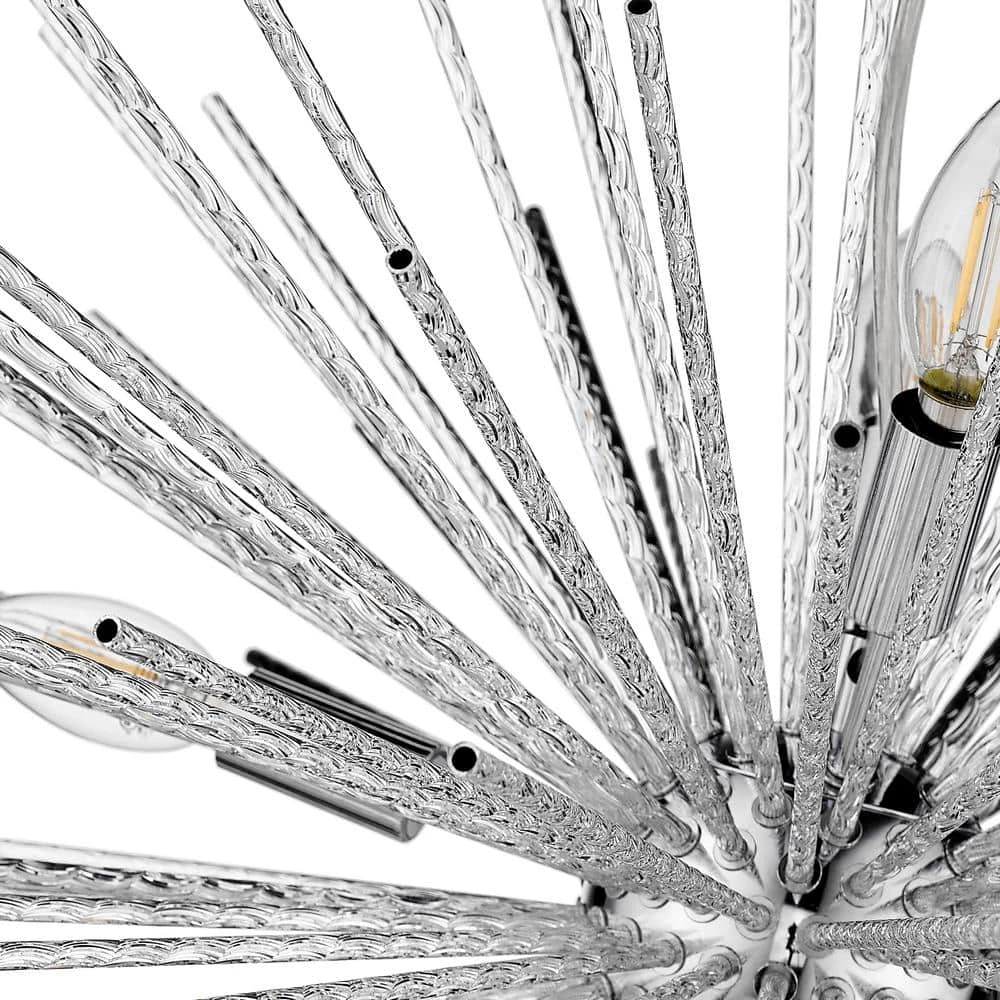 Magellan 6-Light Chrome Pendant by OVE Decors 7 Magellan 6-Light Chrome Pendant by OVE Decors - Image 5