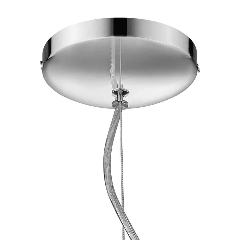Magellan 6-Light Chrome Pendant by OVE Decors 6 Magellan 6-Light Chrome Pendant by OVE Decors - Image 4