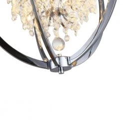 Pena 5-Light Chrome Chandelier by OVE Decors -Kenroy Home Sales chrome ove decors chandeliers pena 1f 1000