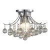 Warsaw 3-Light Chrome Crystal Chandelier by OVE Decors -Kenroy Home Sales chrome ove decors chandeliers warsaw 64 1000