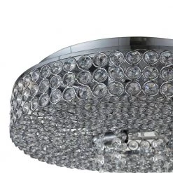 Monaco 5-Light Chrome Ceiling Flush Mount by OVE Decors -Kenroy Home Sales chrome ove decors flush mount lights monaco 44 1000