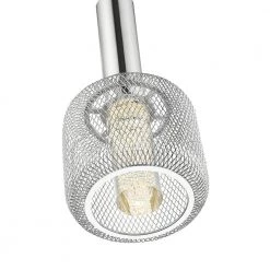 Acantha 1-Light Integrated LED Chrome Mini Pendant by OVE Decors -Kenroy Home Sales chrome ove decors pendant lights 15lpe acan05 lc 76 1000