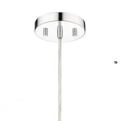 Bluebell 1-Light Chrome Mini Pendant with Clear Glass by OVE Decors -Kenroy Home Sales chrome ove decors pendant lights 15lpe blue07 lc 44 1000