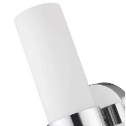 Romilly 5 in. 2-Light Chrome Vanity Light with Frosted Glass Shade by OVE Decors 11 Romilly 5 in. 2-Light Chrome Vanity Light with Frosted Glass Shade by OVE Decors -Kenroy Home Sales chrome ove decors vanity lighting 15lva romi05 lc 1f 1000