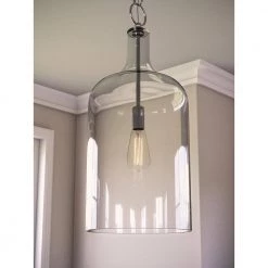 Capri 1-Light Clear Glass Pendant by Kenroy Home -Kenroy Home Sales clear kenroy home pendant lights 91830clr c3 1000