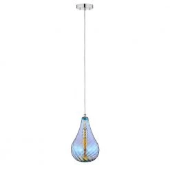 BOSE 1-Light Colorful Glass Pendant by OVE Decors -Kenroy Home Sales colorful glass ove decors pendant lights bose c3 1000