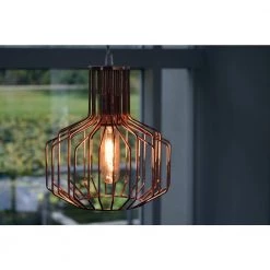 Irena 1-Light Copper Swag Pendant by Kenroy Home -Kenroy Home Sales copper finish kenroy home pendant lights 93878cop 31 1000