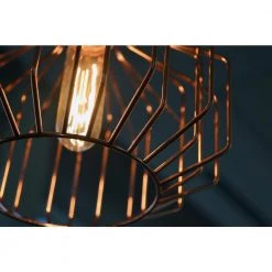 Irena 1-Light Copper Swag Pendant by Kenroy Home -Kenroy Home Sales copper finish kenroy home pendant lights 93878cop c3 1000