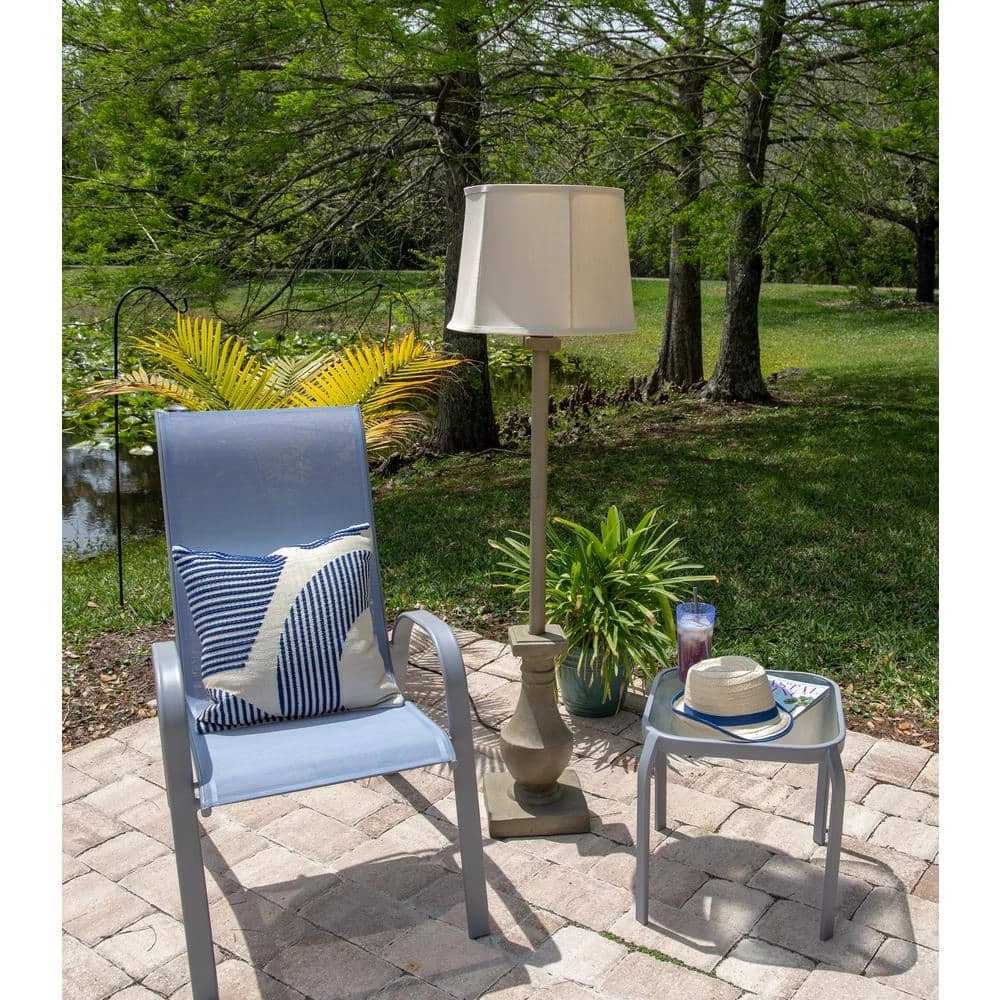 Patio 58 in. Coquina Outdoor Floor Lamp by Kenroy Home 4 Patio 58 in. Coquina Outdoor Floor Lamp by Kenroy Home - Image 2