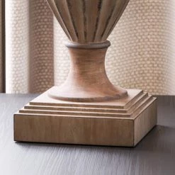 Regalto 25 in. Driftwood Lamp with Oatmeal Fabric Shade (3-Pack) by Kenroy Home -Kenroy Home Sales driftwood finish kenroy home table lamps 35266dw fa 1000